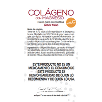 Colageno con Magnesio y Vit C (Sticks Sabor Fresa)